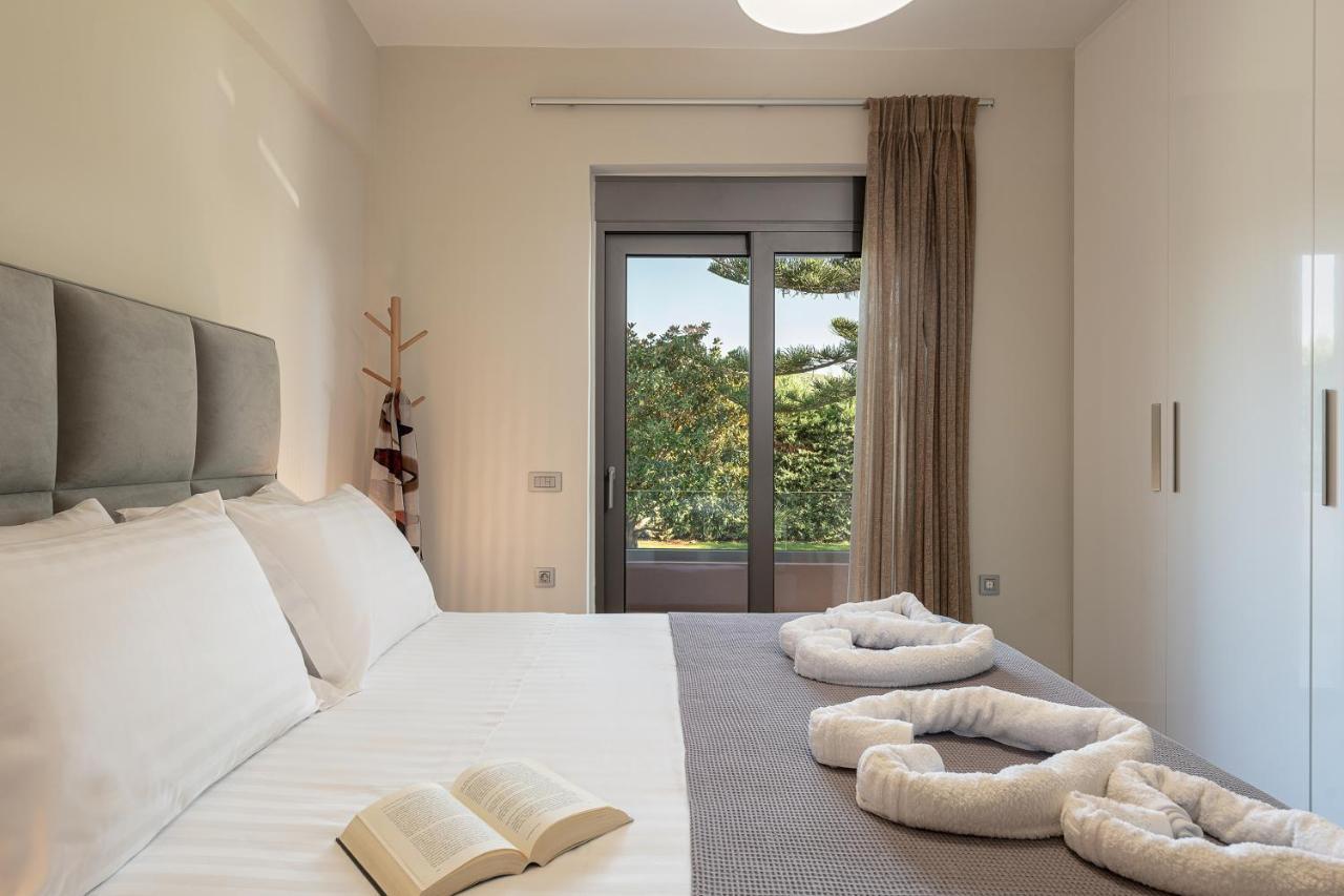 Villa Enny, 3 Bd With Private Heated Pool Agia  Eksteriør billede